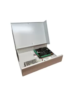 Panneau de commande numérique Urmet 1063//022, 8//184 entrées, 11//143 sorties, alimentation 2,5 A, entièrement programmable par